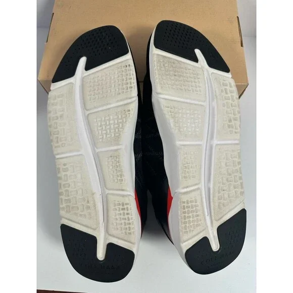 Cole Haan Grandsport Trainer Shoes Sneaker Men’s 11M Black Knit/Nimbus Cloud - Picture 8 of 9